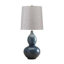 Lapis Gourd Table Lamp Blue - LAPIS-GOURD-TL