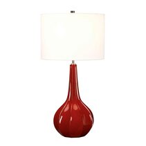 Upton Table Lamp Red - UPTON-TL