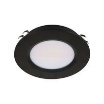 Astra 3.6W 12V DC Dimmable LED Recessed / Surface Mounted Cabinet Light Black / Tri-Colour - 21517