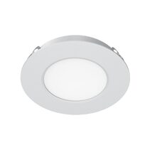 Astra 3.6W 12V DC Dimmable LED Recessed / Surface Mounted Cabinet Light Silver / Tri-Colour - 21518