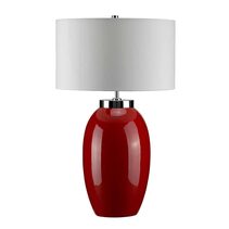 Victor Large Table Lamp Red - VICTOR-LRG-TL-RD