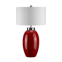 Victor Small Table Lamp Red - VICTOR-SM-TL-RD