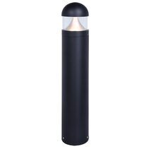 Dome 10W LED 670mm Bollard Black / Tri-Colour - SL7088DC50TC/BK