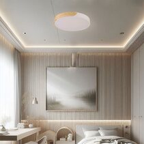 Celestia 24W Large LED Oyster White / Tri-Colour- LL002CL124LW