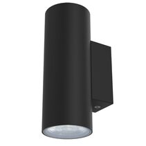 New Bondi II 2 x 5W LED Up / Down Wall Pillar Light Black / Tri-Colour - SL7224TC/BK