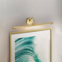 Alton 11.6W LED Large Picture Light Brushed Brass - ALTON-PL-L-BB