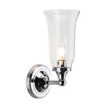 Austen 1 Light Wall Light Polished Chrome - BATH-AUSTEN2-PC
