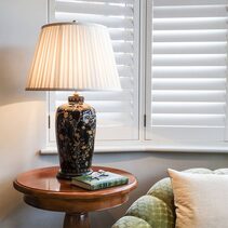 Black Birds Traditional Table Lamp Black & Gold - BLACKBIRDS-TL