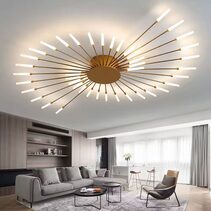 Girandola 42 Light LED Flush Ceiling Light Gold - GIRANDOLA-42 GOLD