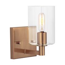 Fullton 1 Light Wall Light Satin Brass