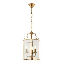 Arcadia 3 Light Pendant Gold - ARCA3PGLD