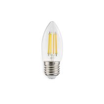 Filament Clear Candle LED 5W E27 Dimmable / Warm White - AT9471/ES/WW/C