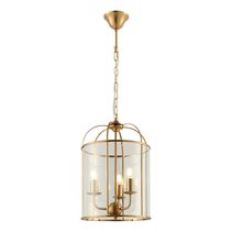 Clovelly 3 Light Pendant Gold - CLOV3PGLD