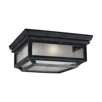 Sean Lavin Shepherd Outdoor Flush Mount Dark Weathered Zinc