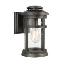 Sean Lavin Newport 1 Light 330mm Outdoor Wall Lantern Antique Bronze