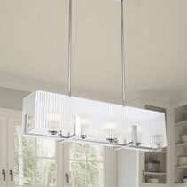 Pelion 4 Light Pendant Chrome - PELION PE4-CH
