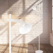 Rosner Floor Lamp White - ROSNER FL-WH