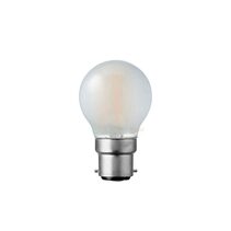Filament Frosted Fancy Round LED 5.5W B22 Dimmable / Warm White - F5.522-G45-F-27K