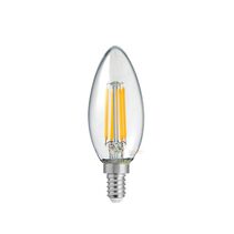 Filament Clear Candle LED 5.5W E12 Dimmable / Warm White - F5.512-C35-C-27K