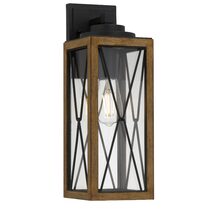Mallory 40 Outdoor Wall Light Black - MALLORY EX40-BK