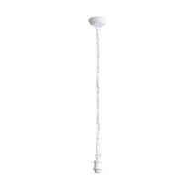 Albany 1 Light Vintage Chain Suspension White - OL69322WH