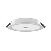 Super Slim 15W Flicker Free Dimmable LED Downlight White With Microwave Sensor / Tri-Colour - AL5009-WHTC15S02-TS