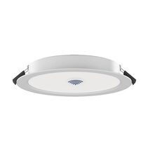 Super Slim 24W Flicker Free Dimmable LED Downlight White With Microwave Sensor / Tri-Colour - AL5011-WHTC24S02-TS