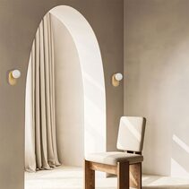 Balle Oblong Wall Light Gold - BALLE1