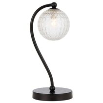 Felton Table Lamp Black / Clear Tear - FELTON TL-BKCLP