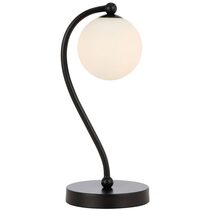 Felton Table Lamp Black / Opal Matt - FELTON TL-BKOM