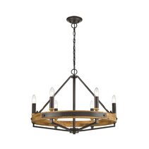 Funale 6 Light Pendant Oil Rubbed Bronze - FUNALE1