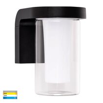 Otaner 10W LED Wall Light Black / Tri-Colour - HV3691T-BLK-240V