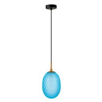 Kathal Interior Ellipse Pendant Blue - KATHAL3