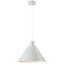 Kestra 32cm Pendant White - KESTRA PE30-WH