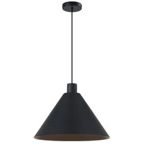 Kestra 43cm Pendant Black - KESTRA PE40-BK