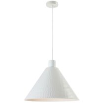 Kestra 43cm Pendant White - KESTRA PE40-WH