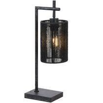 Lyndra Table Lamp Black - LYNDRA TL-GMBK