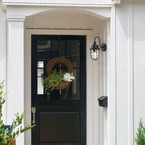 Parol Outdoor Wall Light Matt Black - PAROL1