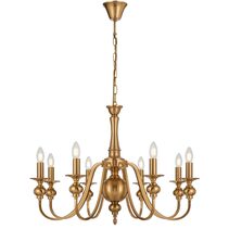 Siedel 8 Light Pendant Copper - SIEDEL PE08-CP