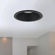 Ozone 12W LED High CRI Dimmable Downlight Black / Cool White