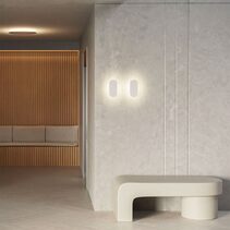 Shadow Mini 6W LED Dimmable Long Wall Light White / Warm White