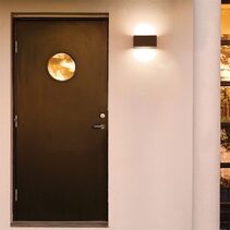 Asker Up & Down Wall Light Graphite - NLYS.1513GR