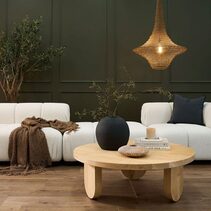 Santa Monica Pendant Antique Brass - ELMA18304AB