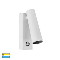 Lesen 3W Single Adjustable Touch Dimmable Wall Light White / Tri-Colour - HV3686T-WHT