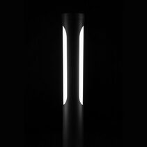 Kisa 2 Light 15W LED Bollard Graphite / Warm White - NLYS.5184GR