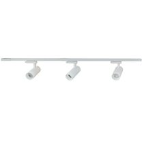 Logik 18W Dimmable LED Track Light Kit White / Tri-Colour - LOGIK TS65.3-WH