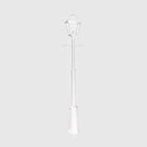 London 1 Light Pole Light White - NLYS.491W