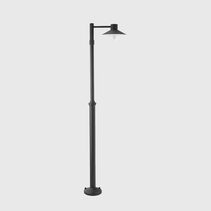 Lund Single Pole Light Black - NLYS.274B