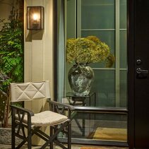 Lofoten Flush Wall Light Black - NLYS.1940B