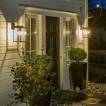 Lofoten Arm Wall Light Down Black - NLYS.1949B